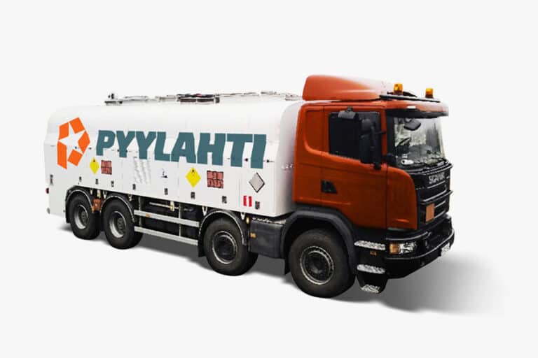 Pyylahden Finmix-bulkkiemulsion panostusajoneuvo
